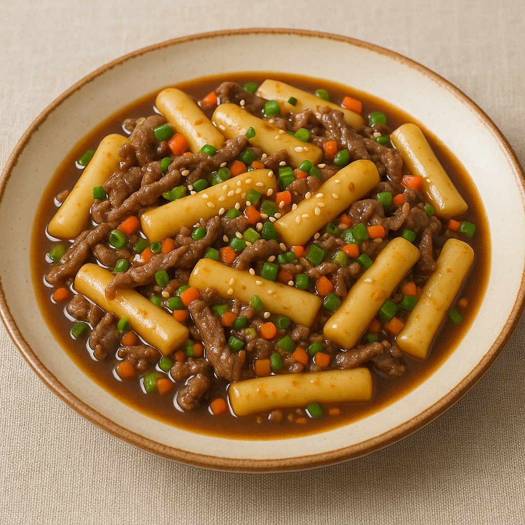 아이도 잘 먹는 궁중떡볶이