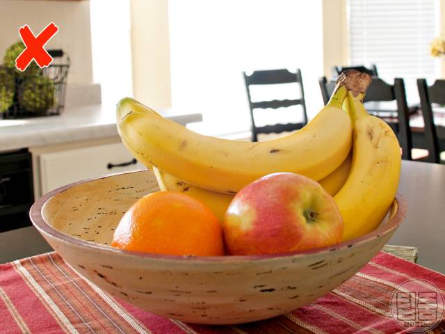 바나나 보관법,바나나 사과 같이