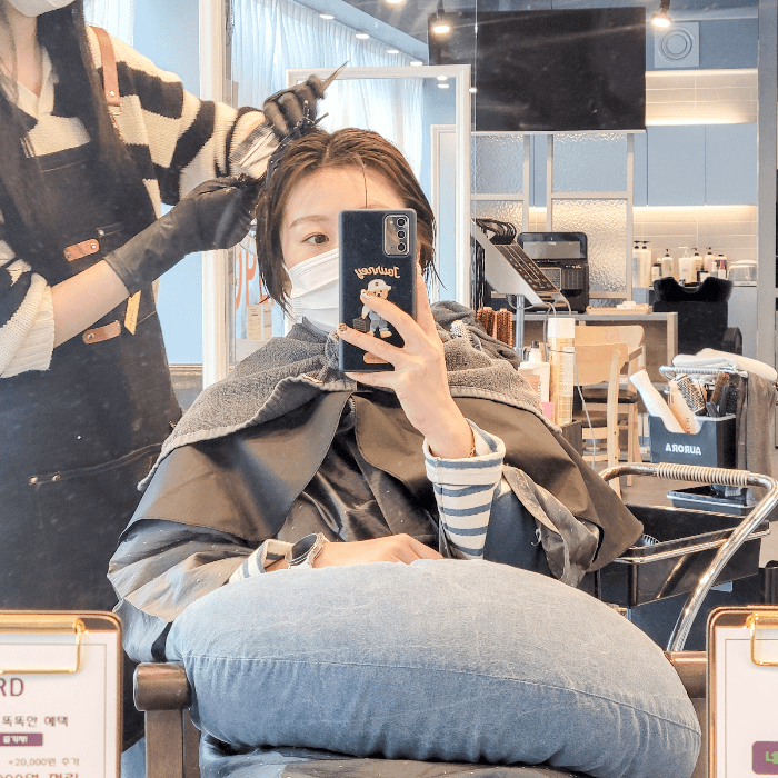 볼륨매직-약바르는중