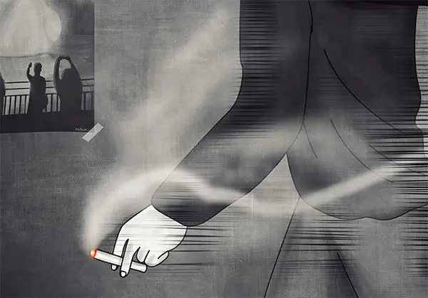 흡연충 신지드 길빵