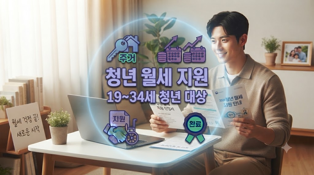 월 20만 원씩 지원받는 원룸에 살고 있는 30세 청년
