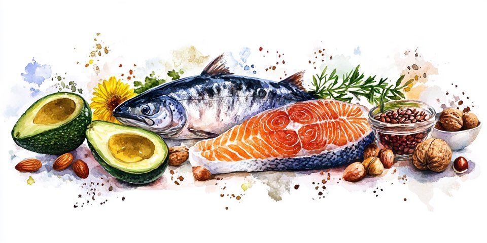 뇌혈관 건강에 좋은 불포화지방산