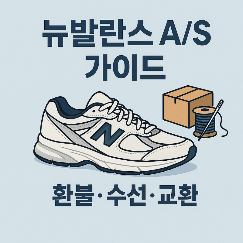 뉴발란스 AS 완벽 가이드 환불·수선·교환 한눈에 정리! 썸네일