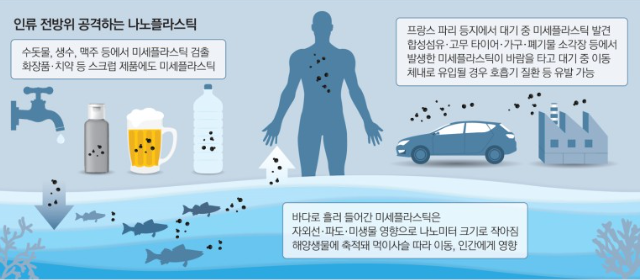 미세플라스틱이 생성되는 과정과 인체에 미치는 영향