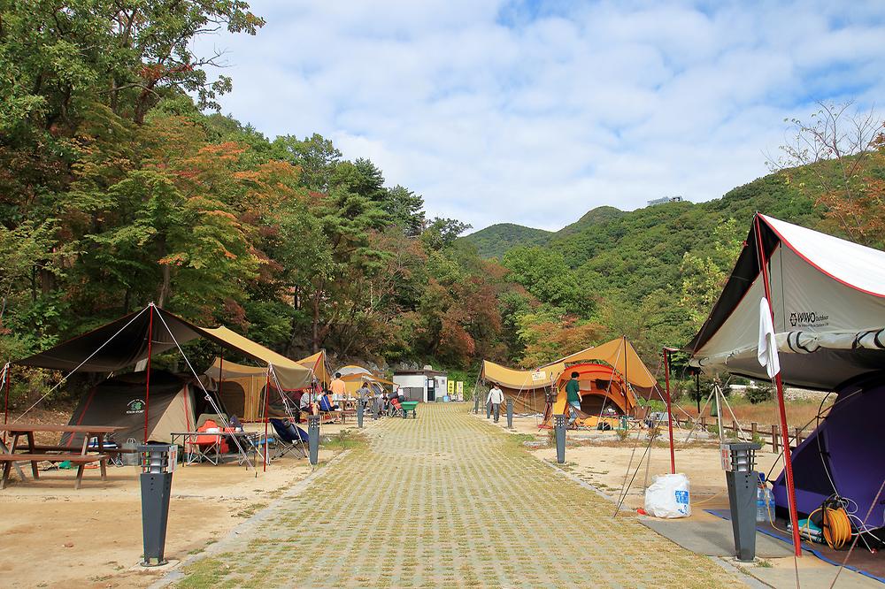양주 장흥면 미술관옆 캠핑장 소개