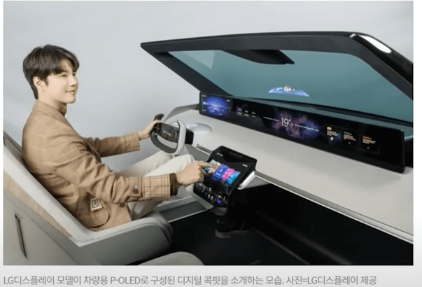 GV80 페이스리프트 출시일 27인치 OLED 디스플레이