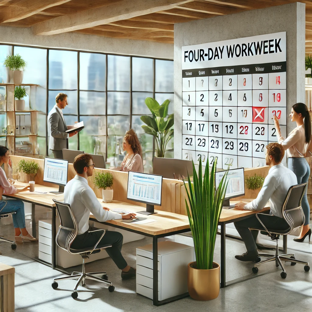 미래의 건강한 업무스타일: 4일 근무제와 건강 & 생산성의 관계