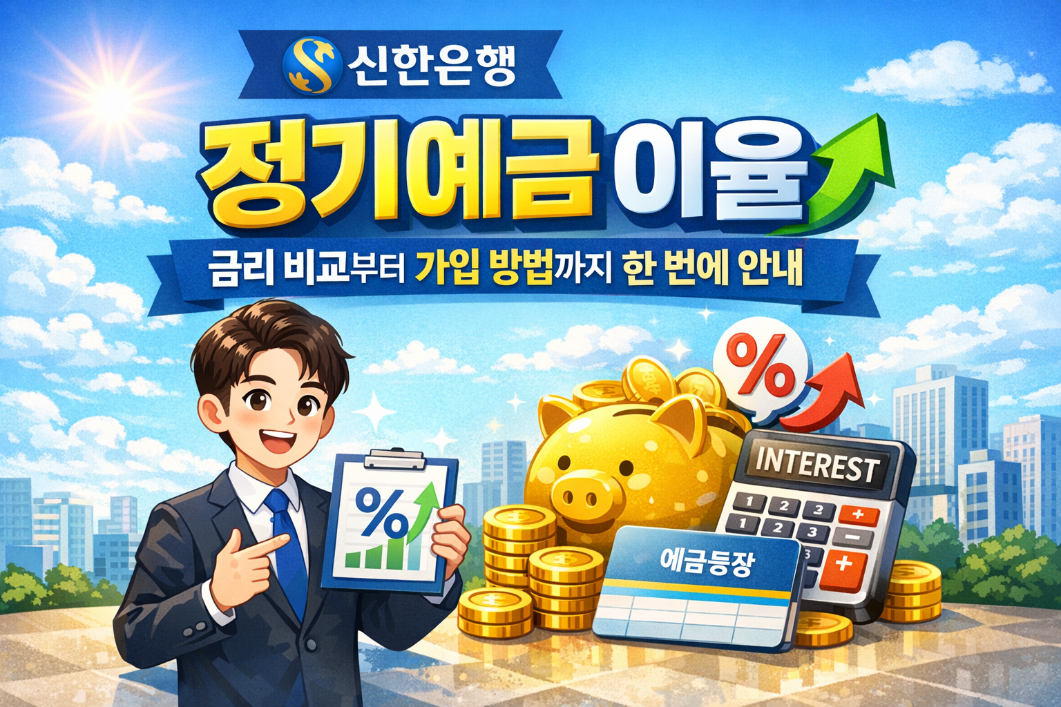 신한은행 정기예금 이율