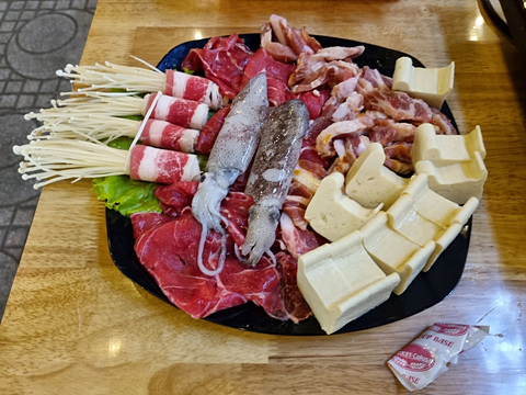 라우넝88-샤브샤브재료