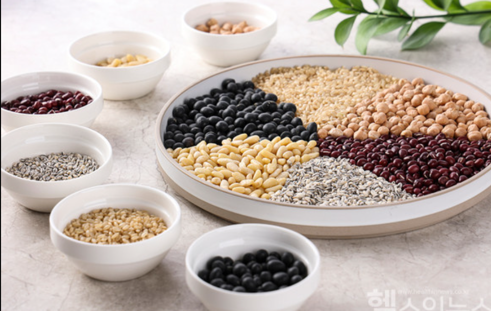 통곡물 음식 사진