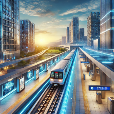 GTX-D 부천종합운동장역 과 부천아이파크 아파트 이미지