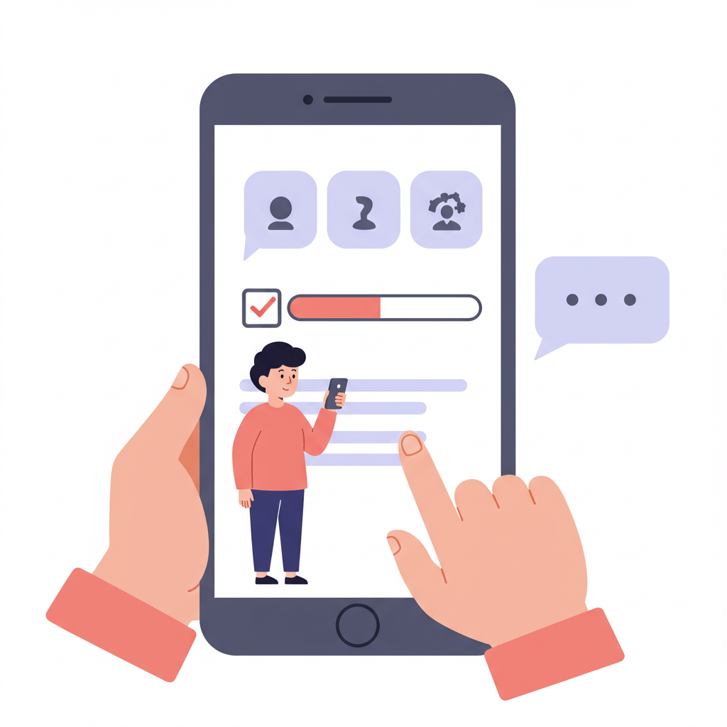 온라인으로 자녀장려금을 신청하는 모습 (홈택스/손택스 활용 장면) 1