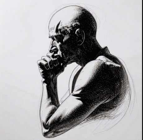 연필 사람 그림