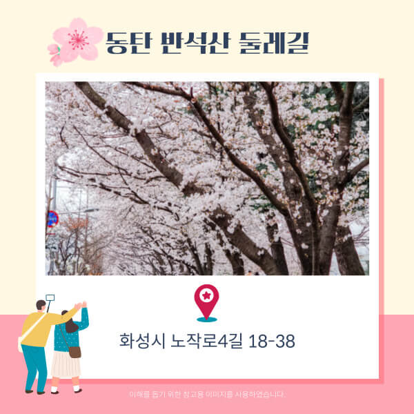 화성벚꽃명소-동탄반석산 둘레길