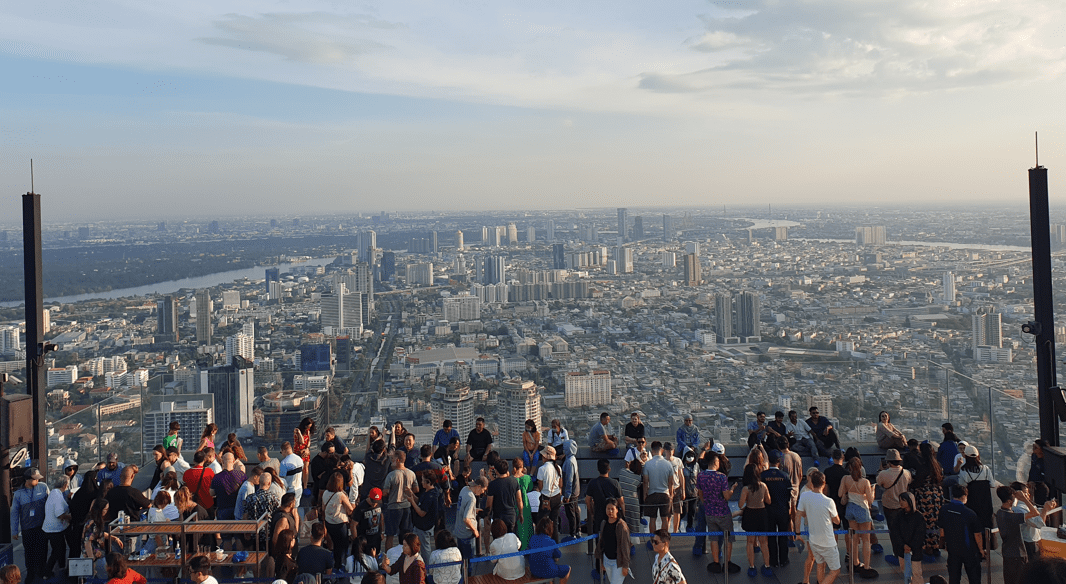 방콕 태국 관광지 추천 킹 파워 마하나콘 전망대