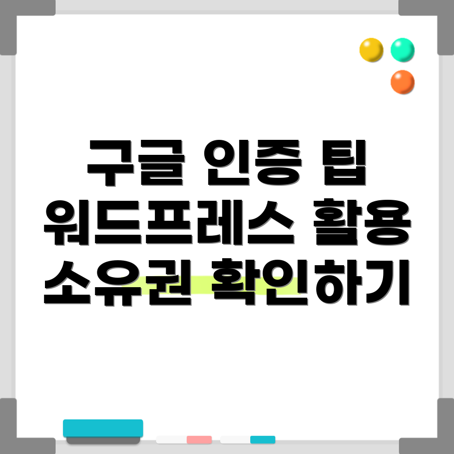 구글 서치콘솔 도메인 소유권 확인