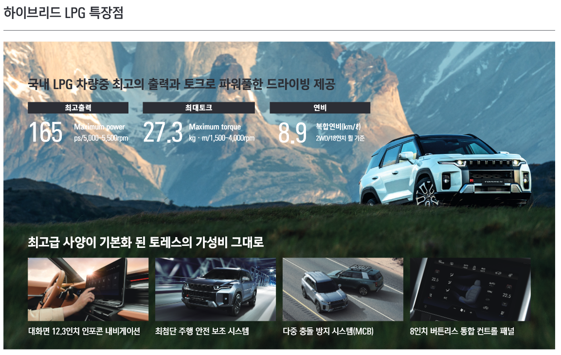 쌍용 토레스