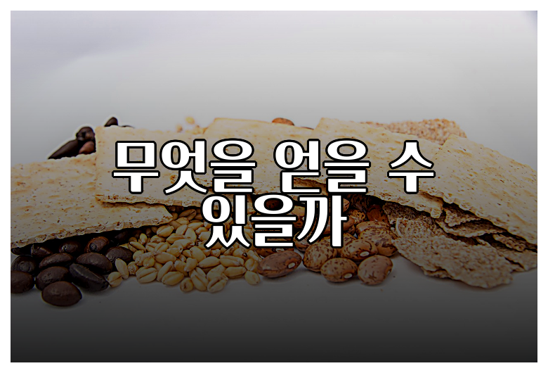 무엇을 얻을 수 있을까