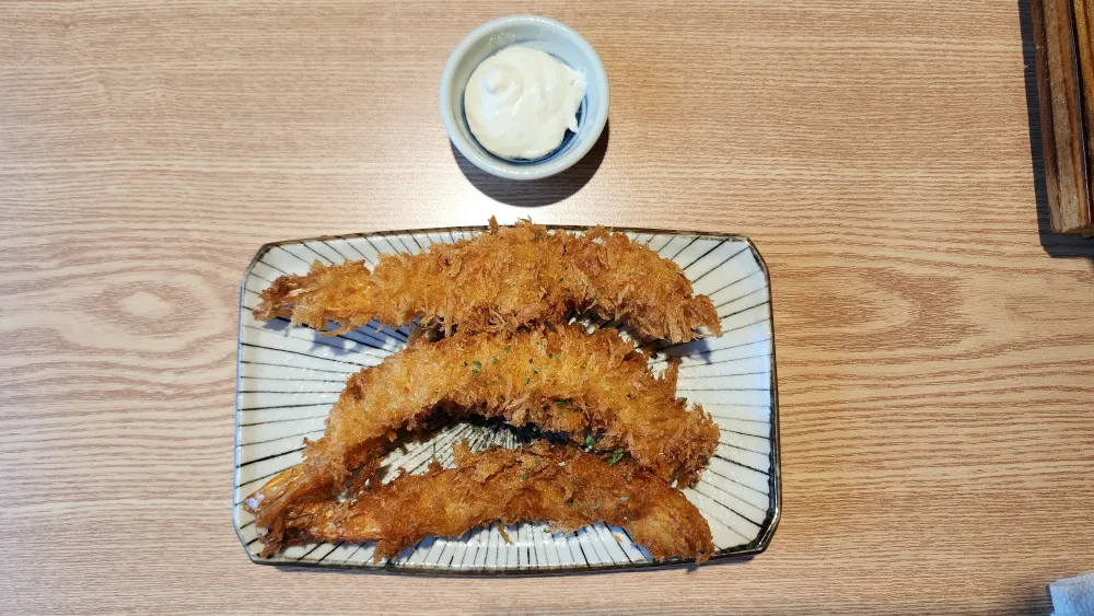 사토규카츠-왕새우튀김