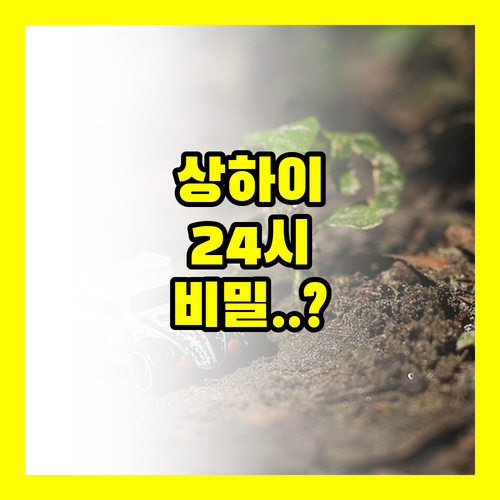 상하이 호텔 24시 무료 미니바의 비..