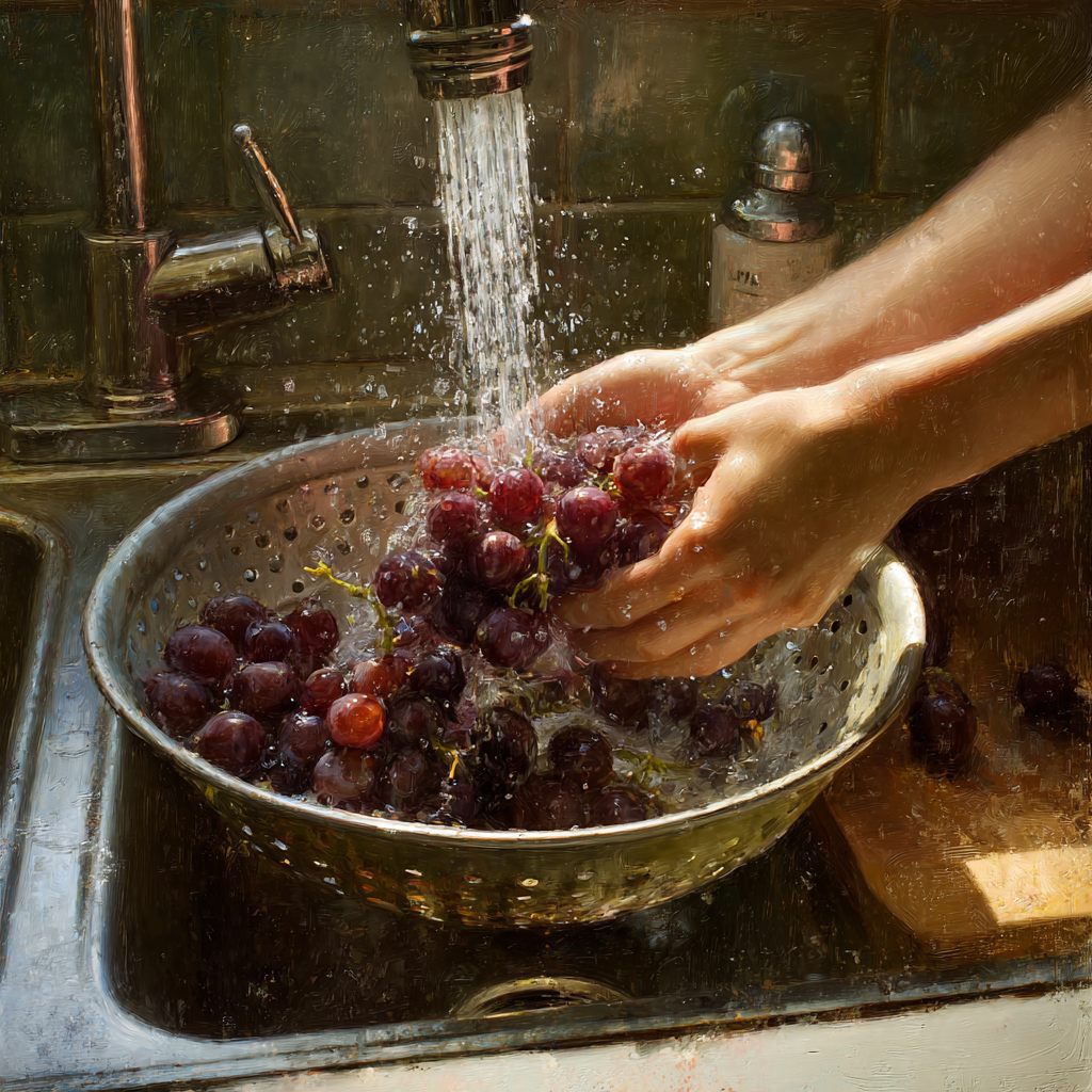 포도 세척 방법