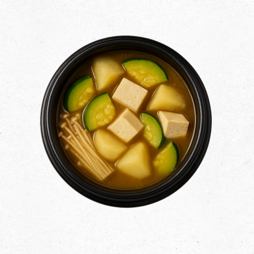 8월 제철 국물요리 시래기 된장국 구수한 향