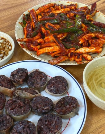 오징어불고기 돼지불고기