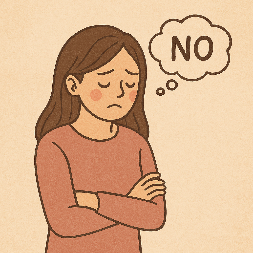 거절못하는여자