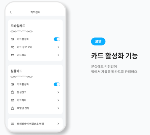 트래블월렛-카드활성화제어