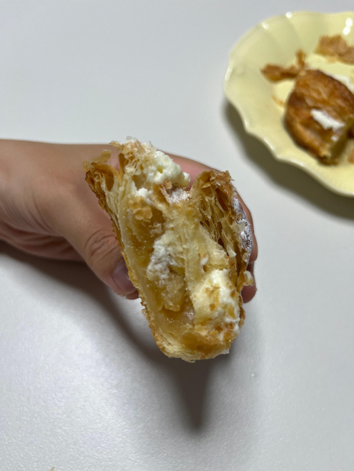 사과당 우유크림사과파이