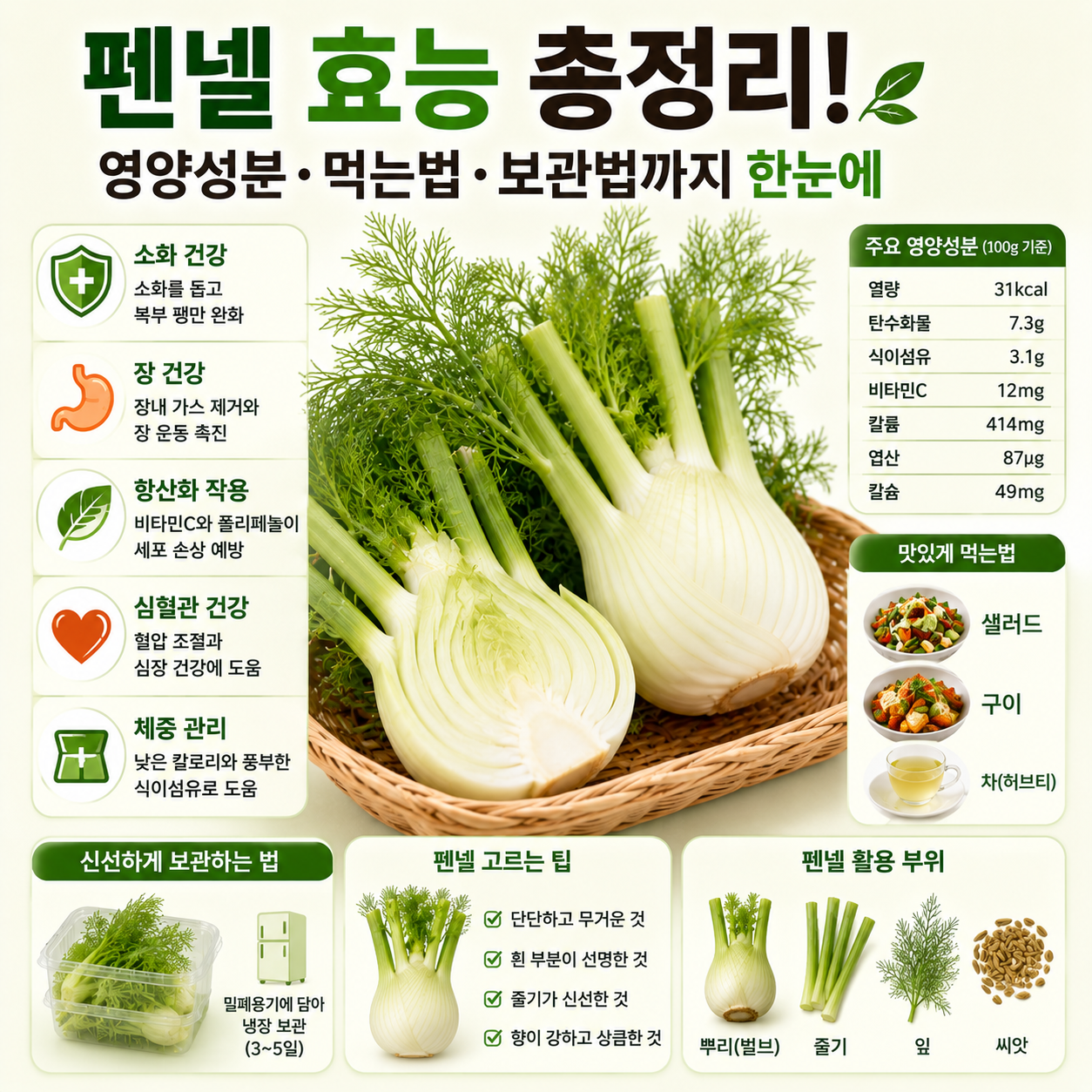펜넬 효능