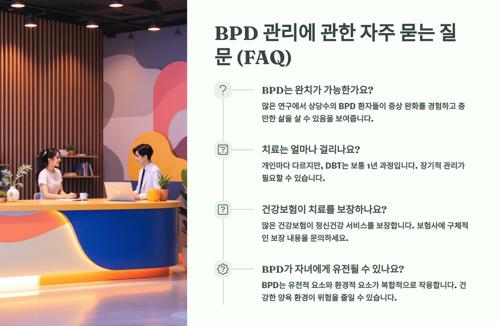 BPD에 관한 자주 묻는 질문(FAQ)