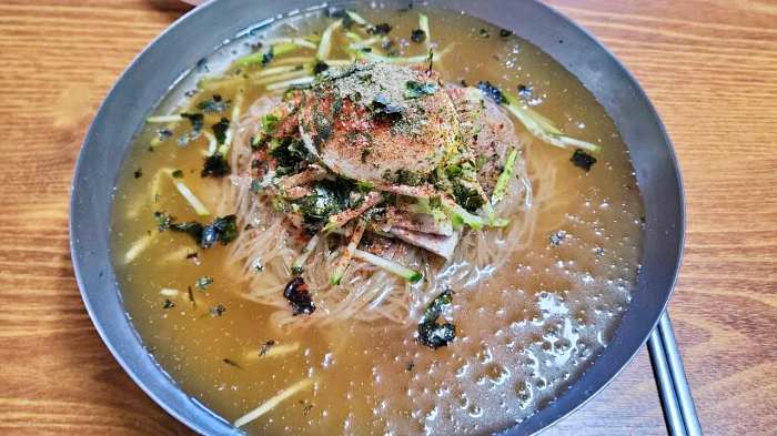생생정보 강화 교동 황해도식 냉면 맛집