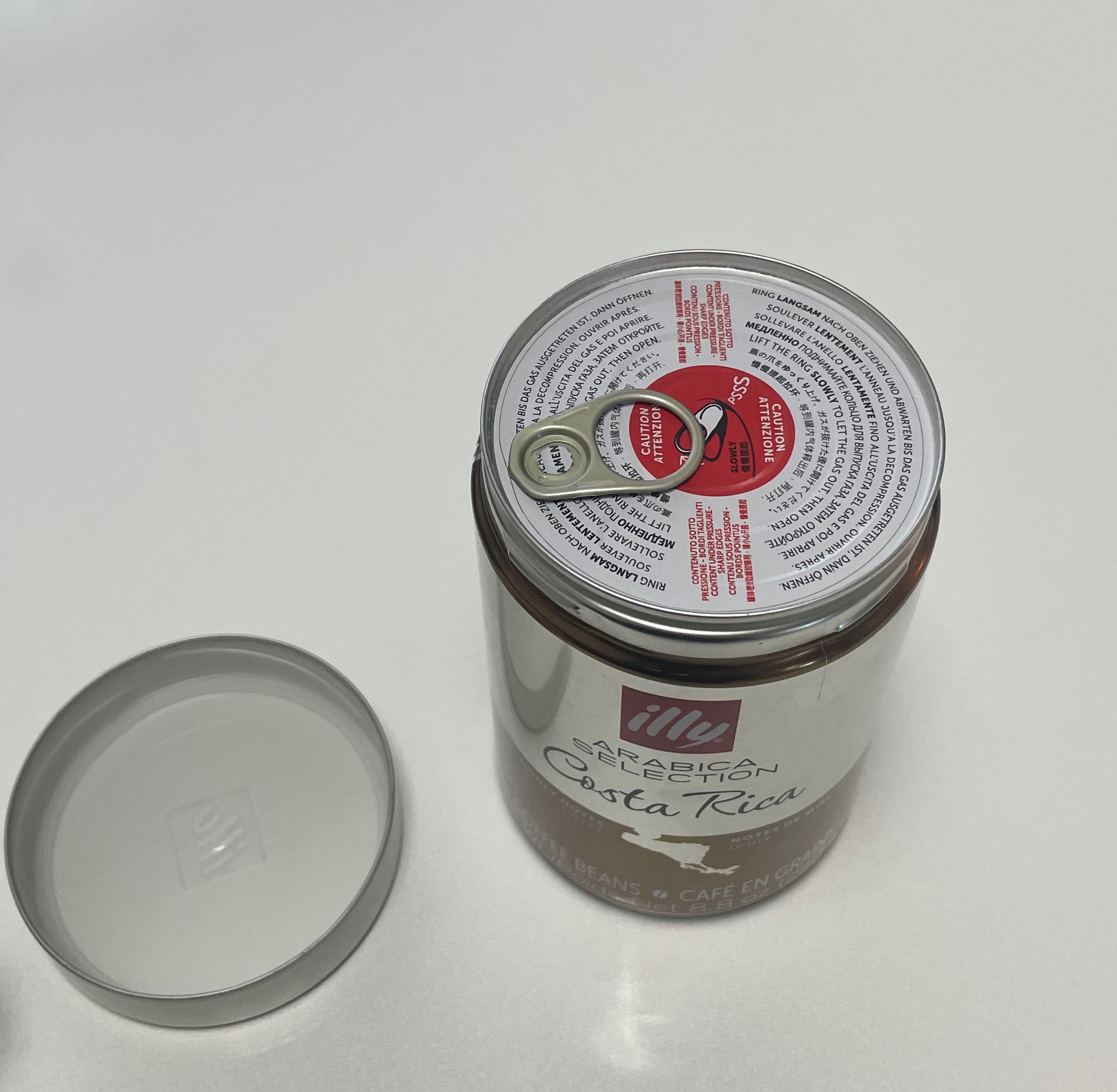 일리 원두 캔따기