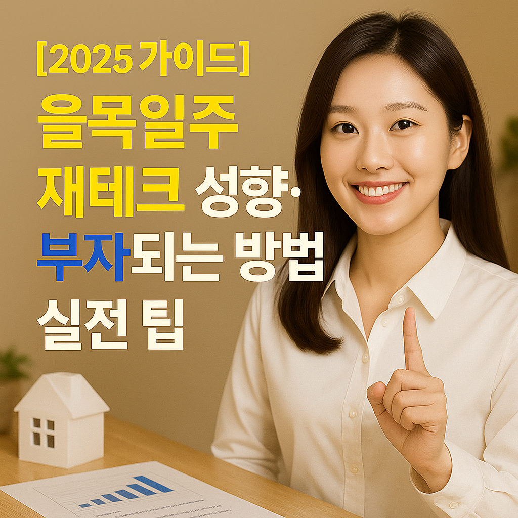 [2025 가이드] 을목일주 ｜ 재테크 성향&middot;부자되는 방법 실전 팁