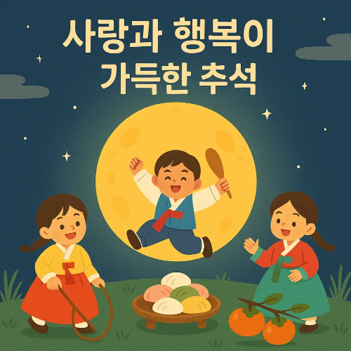 사랑-행복-가득한-추석-아이들