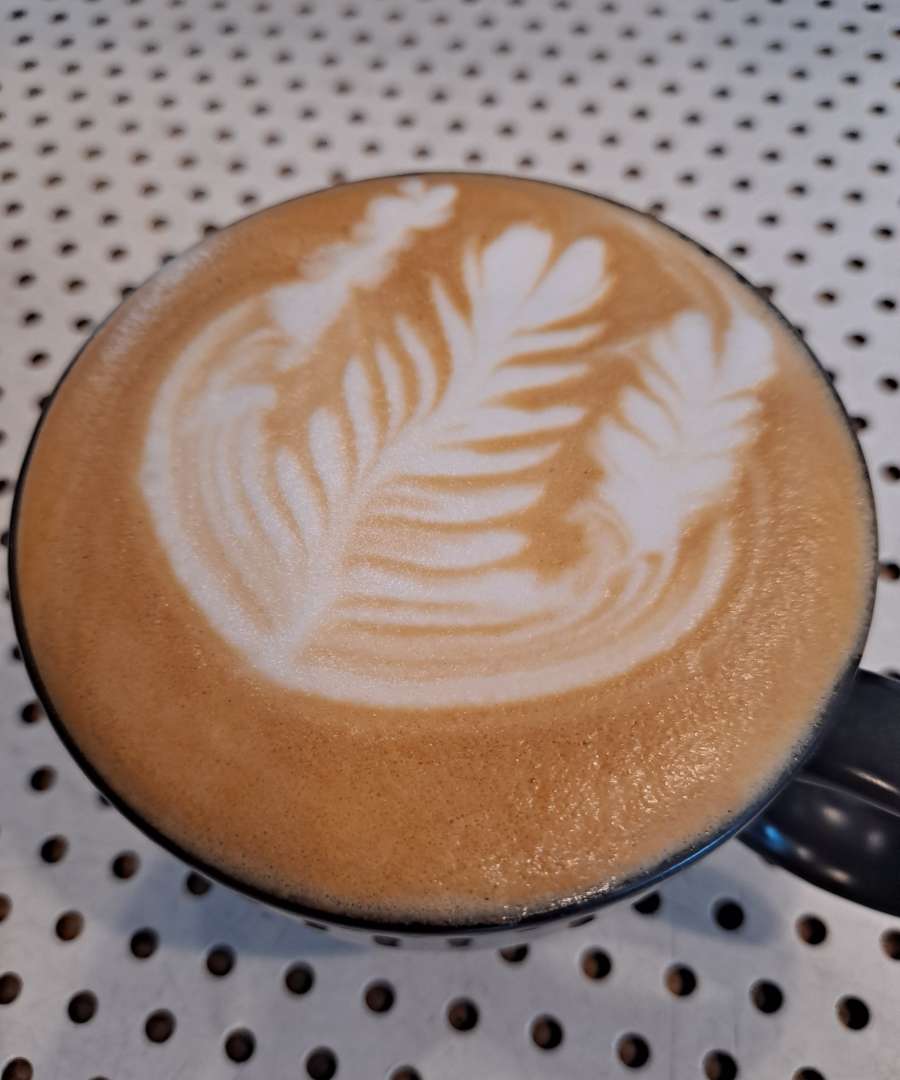 라떼아트 로제타 응용작