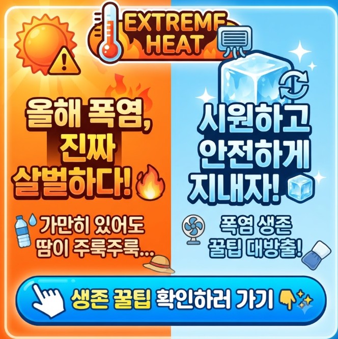 폭염생존 총정리