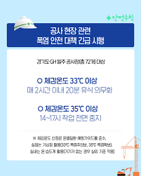  [폭염] 시 2시간마다 20분 휴식 의무화&amp;#44; 