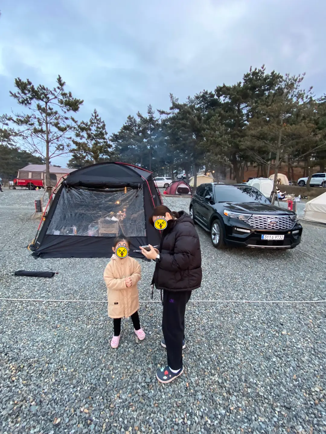 텐트피칭-완성후사진-이미지