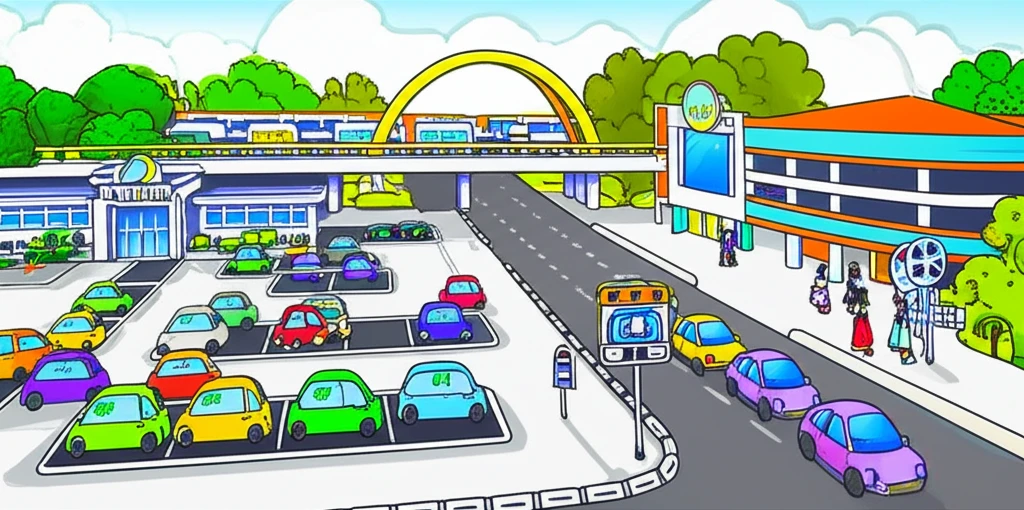 평택역 서부 공영주차장 진입 방법과 ..