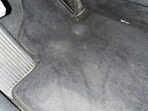 실내 셀프 세차 후