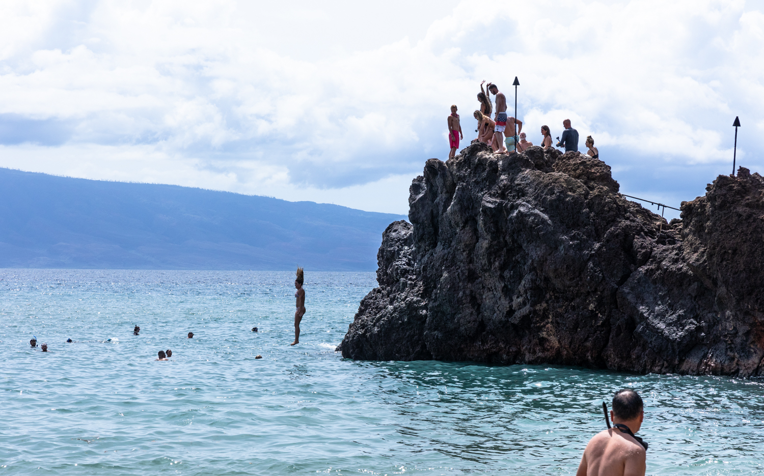 마우이 블랙락 비치