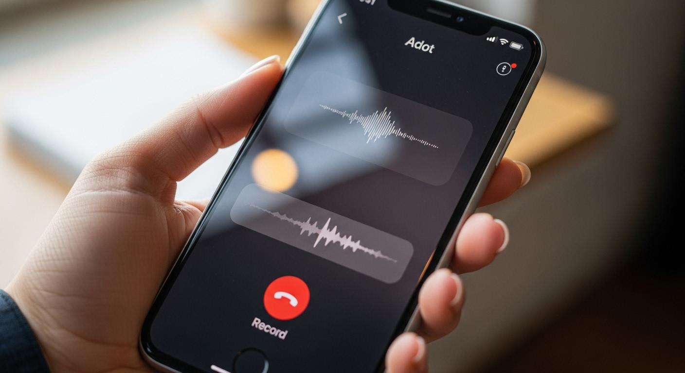 아이폰 통화녹음기능 에이닷