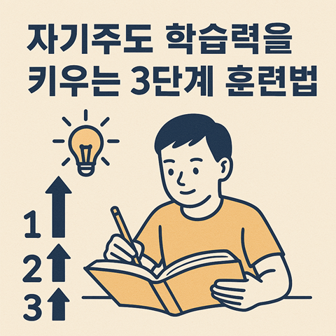 자기주도 학습력을 키우는 3단계 훈련법