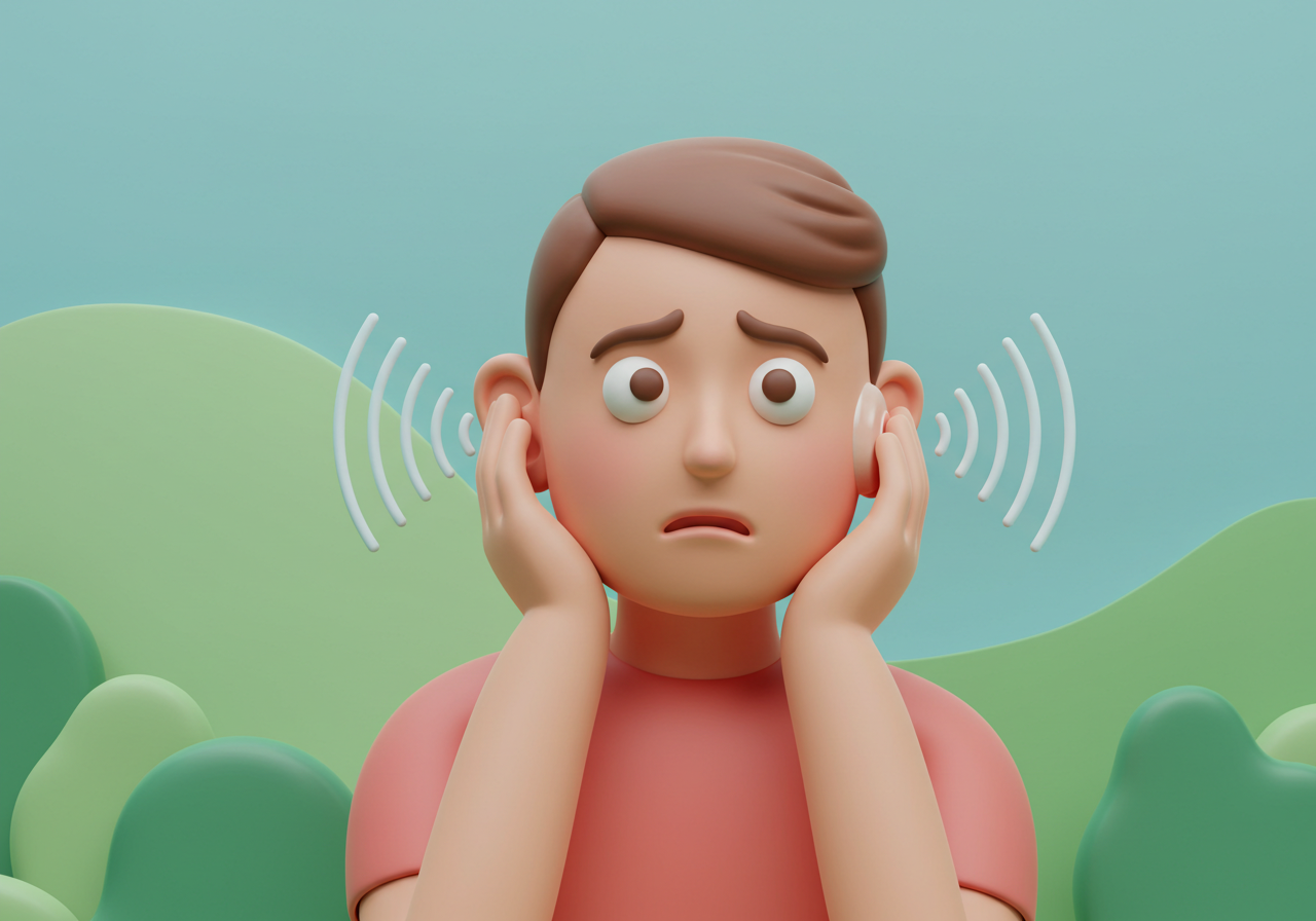귀에서 삐 윙 소리 이명이 계속 들리는 7가지 이유
