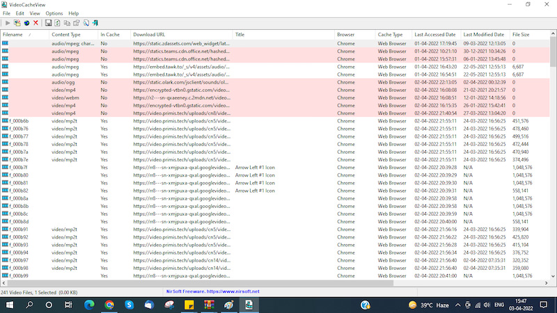 브라우저 캐시에서 동영상을 다운로드하는 방법