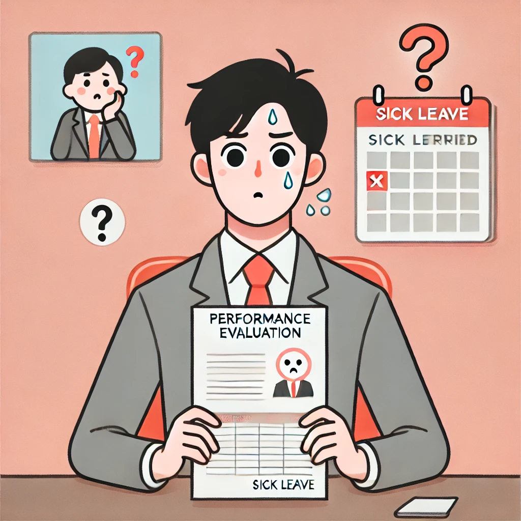 병가썼다고 인사불이익? 내용의 이미지