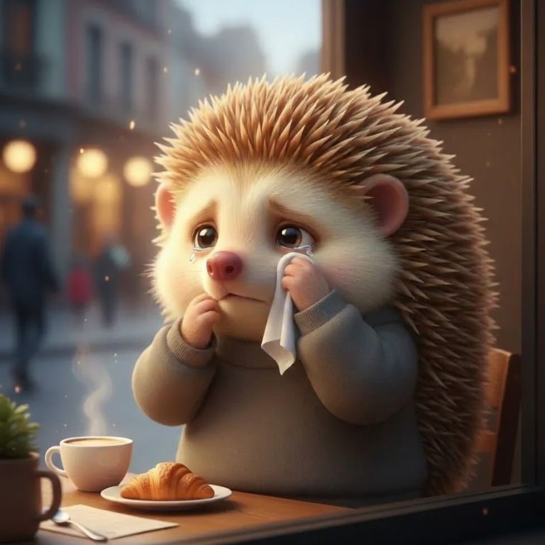 구완와사에 걸린 언니의 이야기를 들으며 슬퍼하는 도치씨