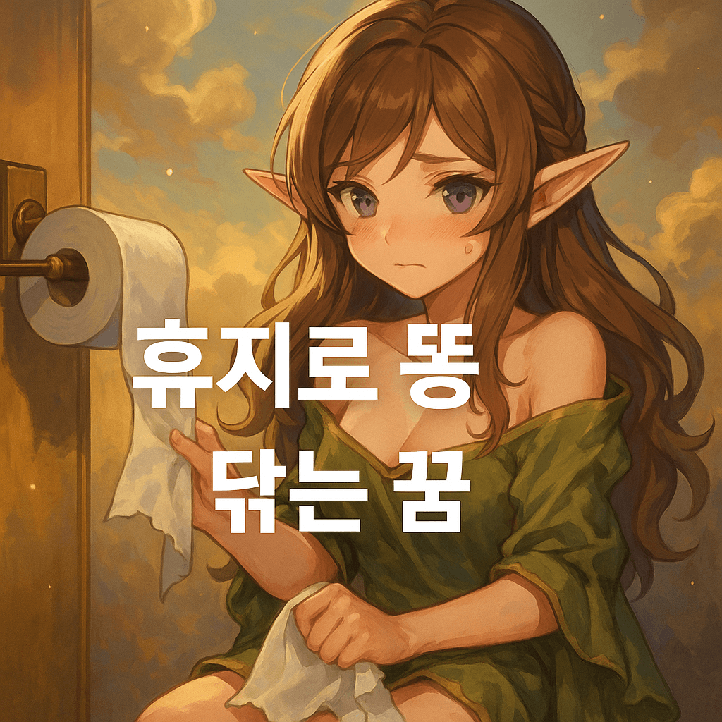 휴지로 똥 닦는 꿈